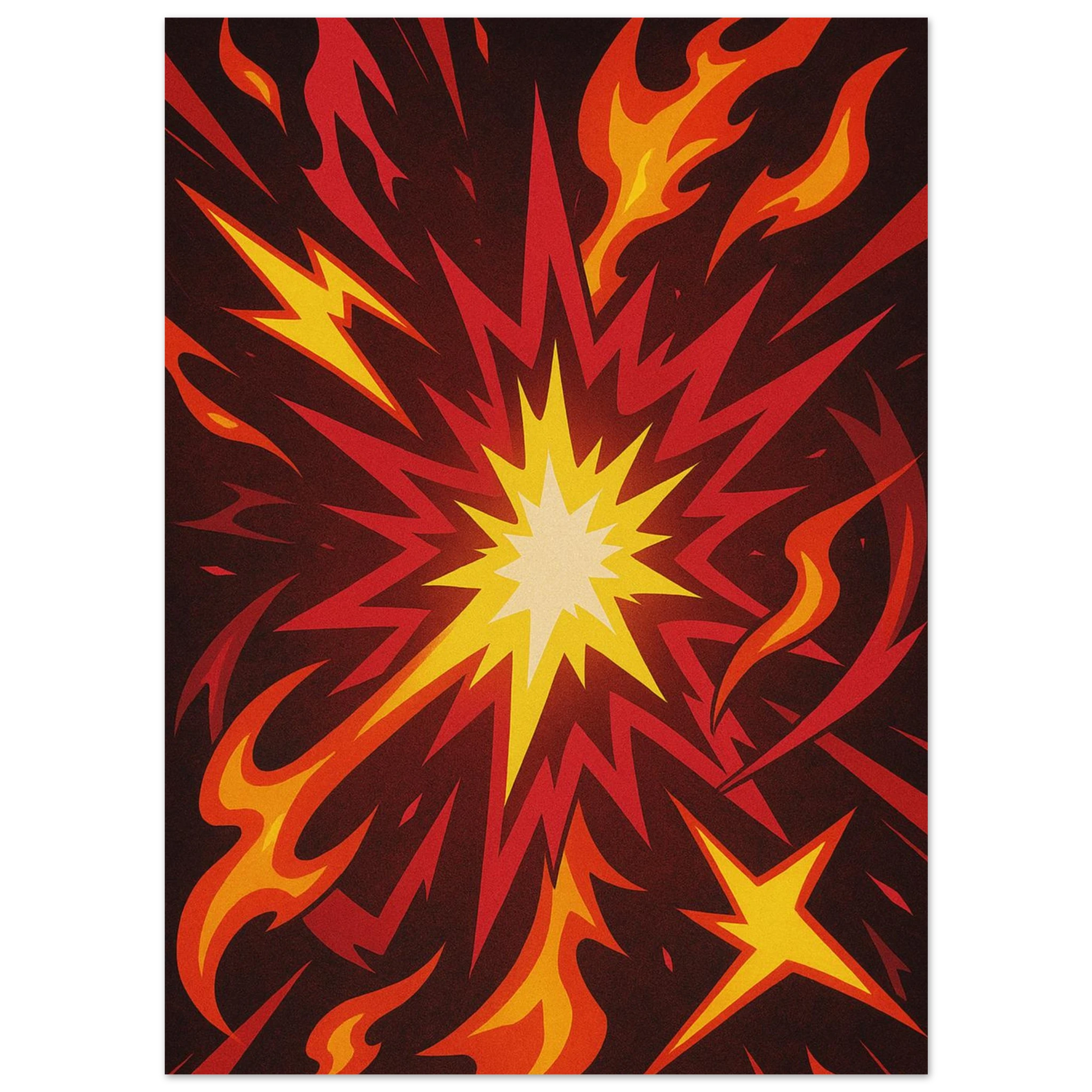 Carte Shifours Poing Final VMAX sur fond rouge et feu intense de l’extension Styles de Combat.